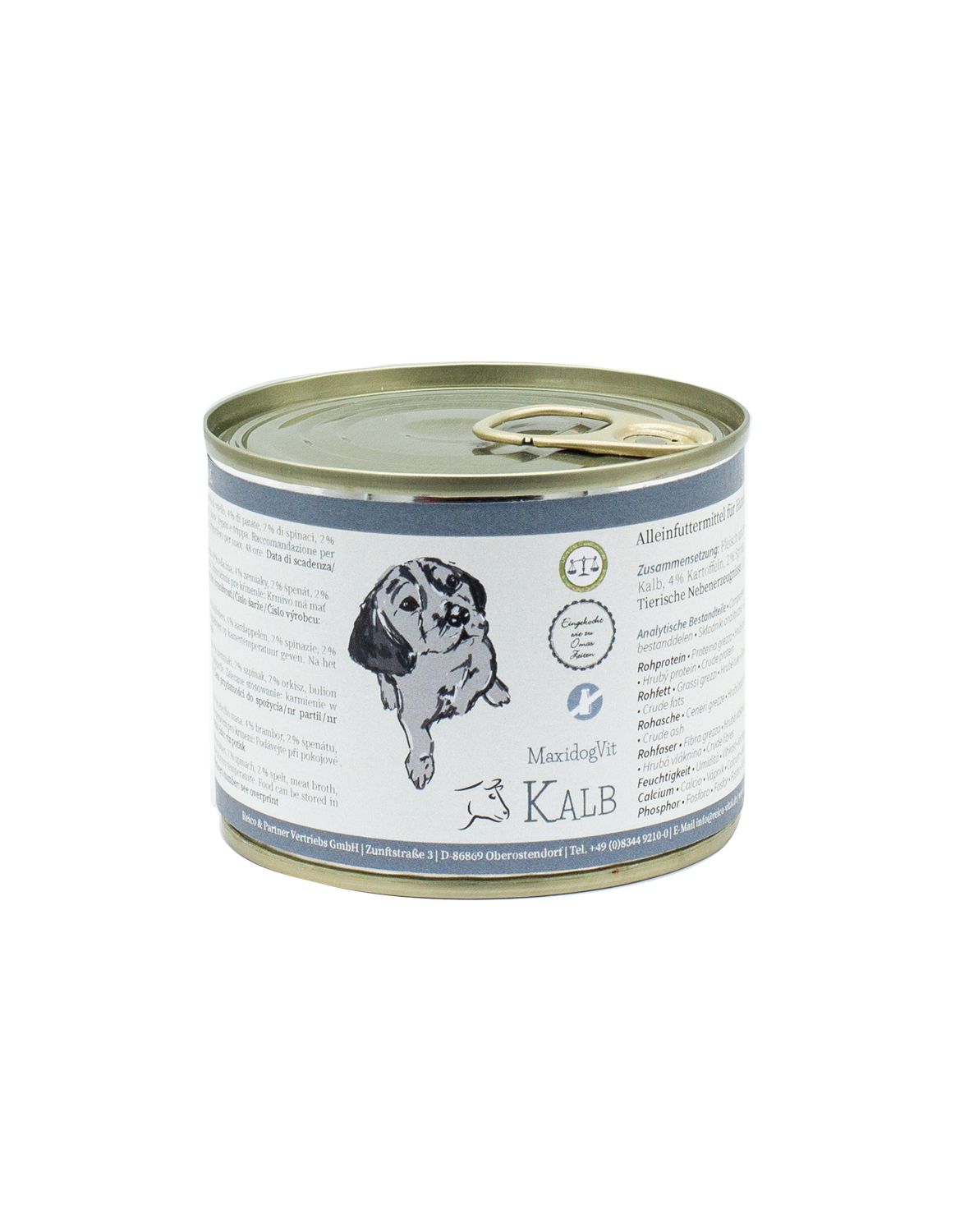 MaxidogVit Vițel 800g