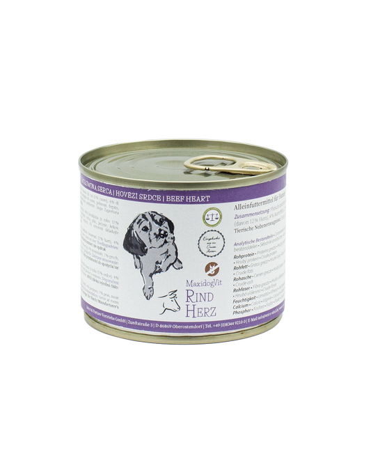 MaxidogVit Inimă de vită 800g